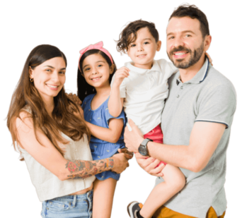 familia no condomínio